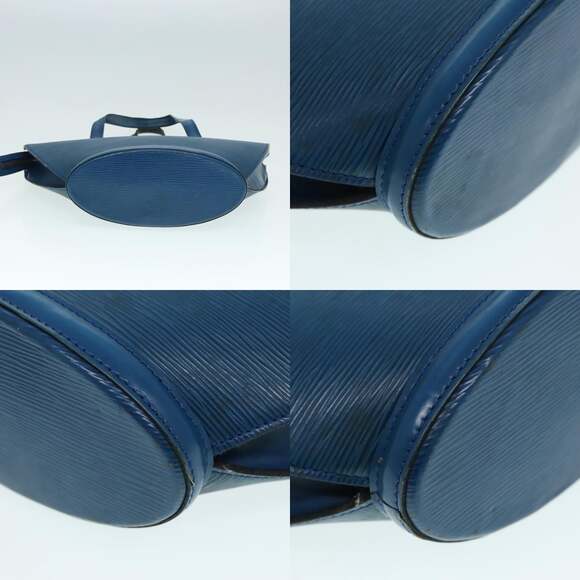 LOUIS VUITTON Epi Saint Jacques Shoulder Bag Blue M52275 - Picture 10 of 13